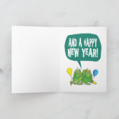 メリークリスマスサンタ シーズンカード (内部)