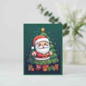 メリークリスマスサンタ シーズンポストカード (スタンド正面)