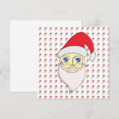 メリークリスマスサンタ セーブザデート (正面/裏面)