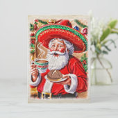 メリークリスマスサンタ&パンダースメキシカラフルコ シーズンカード (スタンド正面)