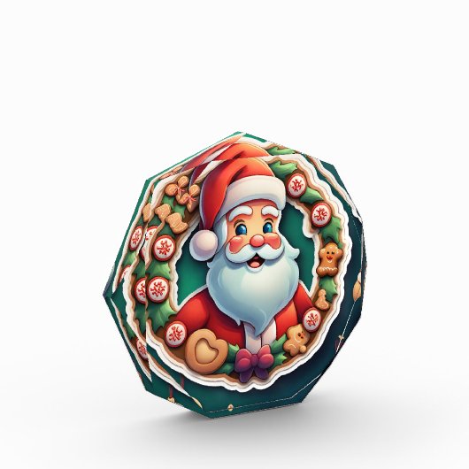 メリークリスマスサンタ フォトブロック (左)