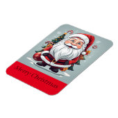 メリークリスマスサンタ マグネット (左側)
