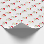 メリークリスマスサンタ ラッピングペーパー (角)