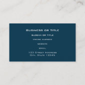 メリークリスマスサンタ 名刺 (裏面)