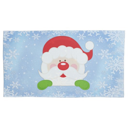メリークリスマスサンタ 枕カバー (正面左)