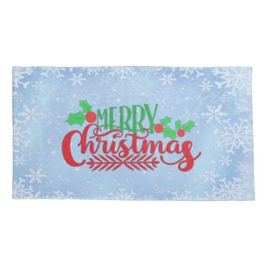 メリークリスマスサンタ 枕カバー (裏面-左)