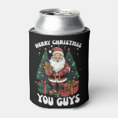 メリークリスマスサンタ 缶クーラー (缶正面)