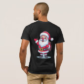 メリークリスマスサンタ Tシャツ (裏面フル)