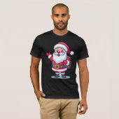 メリークリスマスサンタ Tシャツ (正面フル)