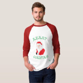 メリークリスマスサンタ Tシャツ (正面フル)