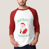 メリークリスマスサンタ Tシャツ (正面)