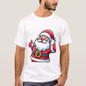 メリークリスマスサンタ Tシャツ (正面)