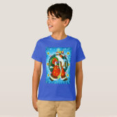 メリークリスマスサンタ Tシャツ (正面フル)