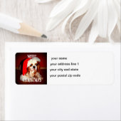 メリークリスマスサンタcav ラベル (インサイチュ)