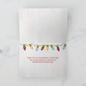 メリークリスマスサンディ雪だるま シーズンカード (内部)