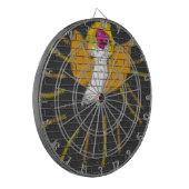 メリークリスマスサンムーンエンジェル、キッズによるアート：) ダーツボード (正面左)