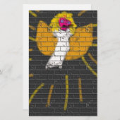 メリークリスマスサンムーンエンジェル、キッズによるアート：) 便箋 (正面/裏面)