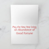 メリークリスマスサーモン シーズンカード (内部)