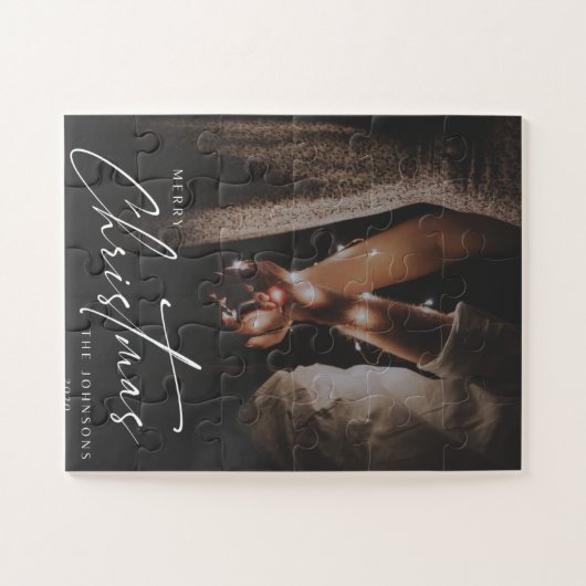 メリークリスマスザジョンソンズパズル ジグソーパズル (横)