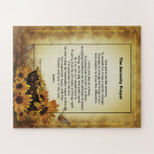 メリークリスマスザセレニティ祈りの言葉パズル ジグソーパズル (横)