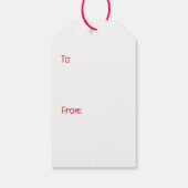 メリークリスマスシェットランドシェプドッグ ギフトタグ (裏面)