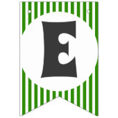 メリークリスマスシェブロンストライプデザイン バンティングフラッグ (第2の旗)