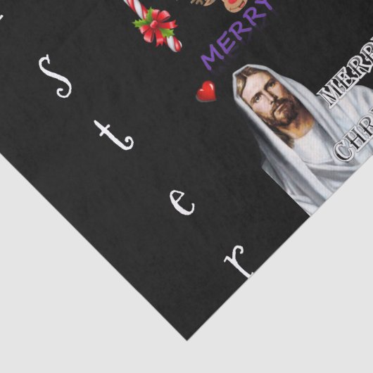 メリークリスマスシスターティッシュ紙イエスサンタ 薄葉紙 (詳細)