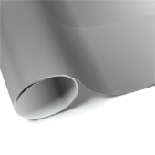 メリークリスマスシックなメタリックシルバーギフトラッピング ラッピングペーパー (ロールコーナー)