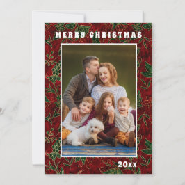 メリークリスマスシックフェスティバルホリデーズファミリーフォト