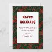 メリークリスマスシックフェスティバルホリデーズファミリーフォト (裏面)