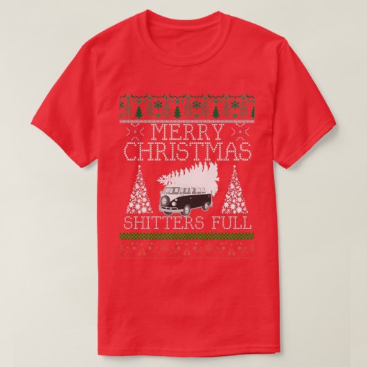 メリークリスマスシッターズ2021年 Tシャツ (デザイン正面)