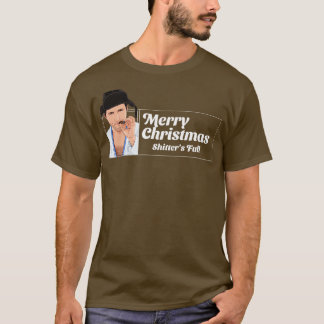 メリークリスマスシッター満杯 Tシャツ