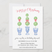 メリークリスマスシノワセリートピアリーパーティー 招待状 (正面)