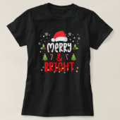 メリークリスマスシャツ、クリスマスギフト Tシャツ (デザイン正面)