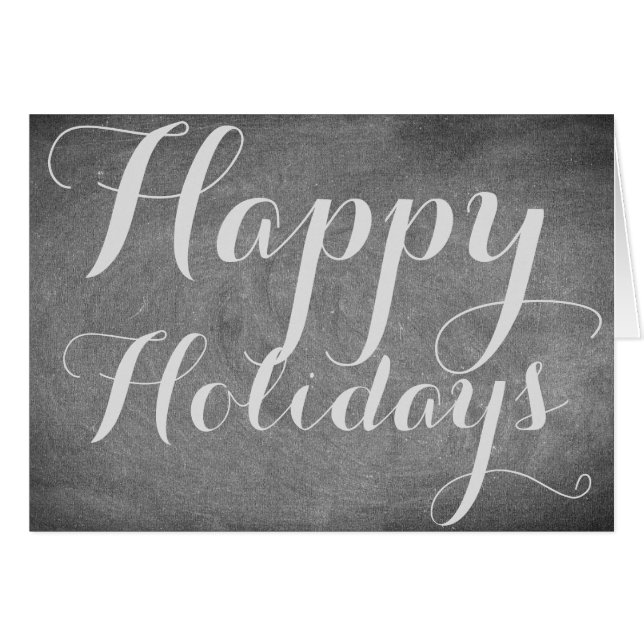 メリークリスマスシャルボードタイポグラフィ白黒 (正面横)