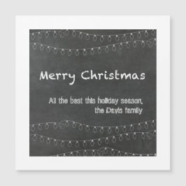 メリークリスマスシャルボードデザイングリーティングカード