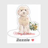 メリークリスマスシャンパーニュカスタムコカポカットビニル シール (シート)