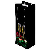 メリークリスマスシャンペン ワインギフトバッグ (裏面アングル)