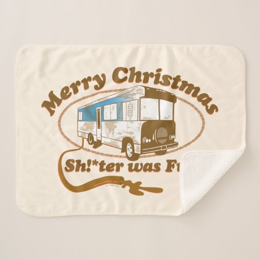 メリークリスマスシュ！ シェルパブランケット (正面(横))