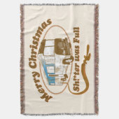 メリークリスマスシュ！ スローブランケット (正面縦)