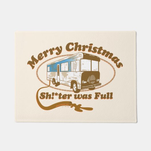 メリークリスマスシュ！ ドアマット (正面)