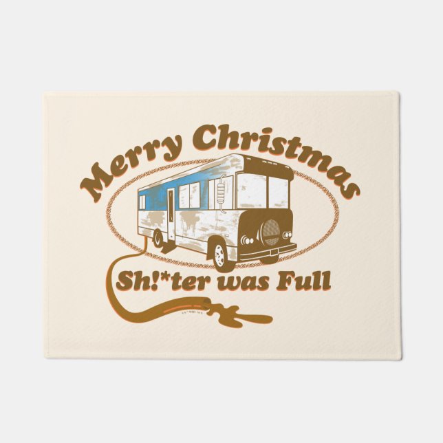 メリークリスマスシュ！ ドアマット (正面)