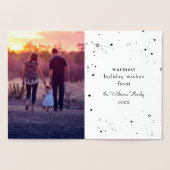 メリークリスマスシルバースター 箔カード (内部)