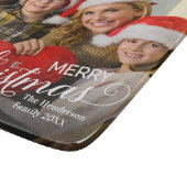 メリークリスマスシンプルのカスタム カッティングボード (角)