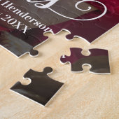 メリークリスマスシンプルのカスタム ジグソーパズル (側面)