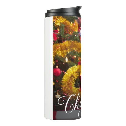 メリークリスマスシンプルのカスタム タンブラー (回転左)