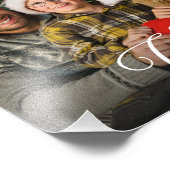 メリークリスマスシンプルのカスタム フォトプリント (角)