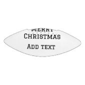 メリークリスマスシンプルのミニマル文字の追加 アメリカンフットボール (パネル)