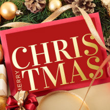 メリークリスマスシンプルタイポグラフィモダン事業