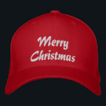 メリークリスマスシンプルタイポグラフィ刺繍 刺繍入りキャップ<br><div class="desc">メリーシンプルクリスマスカスタムタイポグラフィモダンの刺繍付き野球帽は、文字の刺繍付き「メリーモダン・クリスマス」を備えている。クリスマス休暇の家族や友人のためのギフトとして完璧。Evco Studio www.zazzle.com/store/evcostudioによって作成</div>